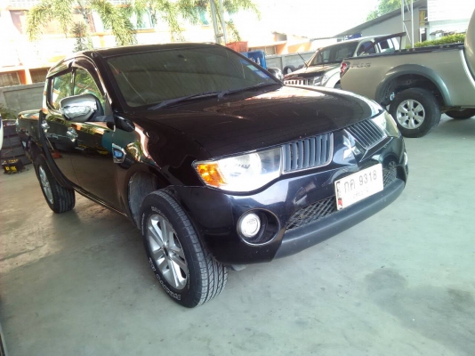 MITSUBISHI - TRITON - DOUBLECAB GLX 2.5 AT ปี2007 สีดำ เกียร์อัตโนมัติ เครื่องดีเซล 2500cc