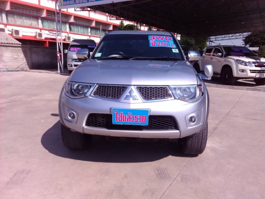 MITSUBISHI - TRITON - DOUBLECAB GLS VG Turbo 2.5 MT 4WD ปี2011 สีเงิน(ตะกั่ว) เกียร์ธรรมดา เครื่องดีเซล 2500cc. MITSUBISHI - TRITON - DOUBLECAB GLS VG Turbo 2.5 MT 4WD ปี2011 สีเงิน(ตะกั่ว) เกียร์ธรรมดา เครื่องดีเซล 2500cc.