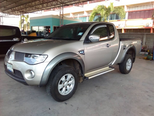 MITSUBISHI - TRITON - MEGACAB PLUS GLS 2.5 MT ปี2007 สีน้ำตาล เกียร์ธรรมดา เครื่องดีเซล 2500cc