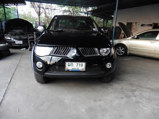 MITSUBISHI - TRITON - MEGACAB PLUS 2.5 MT ปี2008 สีดำ เกียร์ธรรมดา เครื่องดีเซล 2500cc