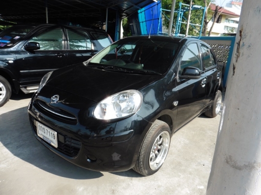 NISSAN - MARCH - 1.2 AT ปี2011 สีดำ เกียร์อัตโนมัติ เครื่องเบนซิน 1200cc NISSAN - MARCH - 1.2 AT ปี2011 สีดำ เกียร์อัตโนมัติ เครื่องเบนซิน 1200cc