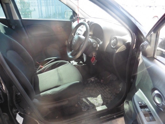 NISSAN - MARCH - 1.2 AT ปี2011 สีดำ เกียร์อัตโนมัติ เครื่องเบนซิน 1200cc NISSAN - MARCH - 1.2 AT ปี2011 สีดำ เกียร์อัตโนมัติ เครื่องเบนซิน 1200cc