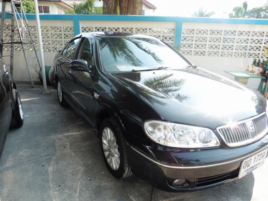 NISSAN - SUNNY - N16 NEO GL 1.6 AT ปี2004 สีดำ เกียร์อัตโนมัติ เครื่องเบนซิน 1600cc NISSAN - SUNNY - N16 NEO GL 1.6 AT ปี2004 สีดำ เกียร์อัตโนมัติ เครื่องเบนซิน 1600cc