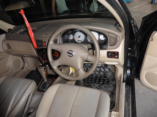 NISSAN - SUNNY - N16 NEO GL 1.6 AT ปี2004 สีดำ เกียร์อัตโนมัติ เครื่องเบนซิน 1600cc NISSAN - SUNNY - N16 NEO GL 1.6 AT ปี2004 สีดำ เกียร์อัตโนมัติ เครื่องเบนซิน 1600cc