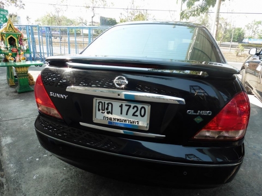 NISSAN - SUNNY - N16 NEO GL 1.6 AT ปี2004 สีดำ เกียร์อัตโนมัติ เครื่องเบนซิน 1600cc