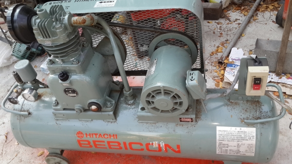ปั้มลม HITAHI 2 แรง รหัส k - 3