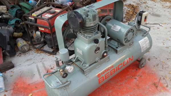 ปั้มลม HITAHI 2 แรง รหัส k - 3 ปั้มลม HITAHI 2 แรง รหัส k - 3