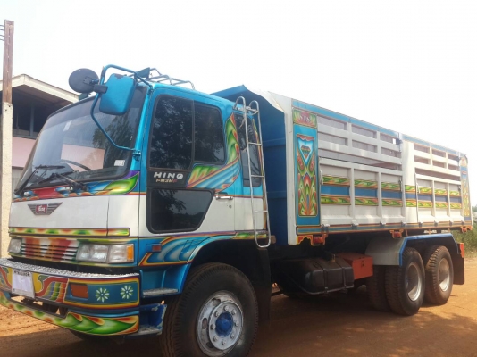 ขายรถ 10 ล้อ 2 เพลา กระบะเนียม HINO FM3M รถสวยมาก สนใจติดต่อดูรถได้
