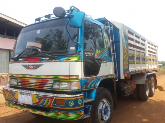 ขายรถ 10 ล้อ 2 เพลา กระบะเนียม HINO FM3M รถสวยมาก สนใจติดต่อดูรถได้