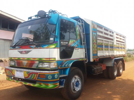 ขายรถ 10 ล้อ 2 เพลา กระบะเนียม HINO FM3M รถสวยมาก สนใจติดต่อดูรถได้
