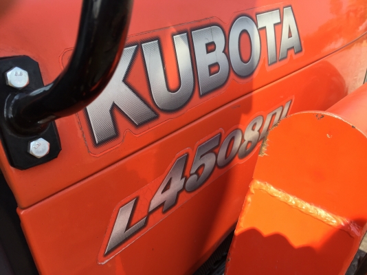 ชุดคุ้มๆ L4508 ใบดันหน้ากับผานหลัง ยางหน้าเปลี่ยนใหม่ๆเลย ราคาเบาหวิว รีบเลย