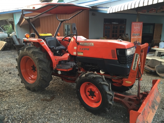 ชุดคุ้มๆ L4508 ใบดันหน้ากับผานหลัง ยางหน้าเปลี่ยนใหม่ๆเลย ราคาเบาหวิว รีบเลย