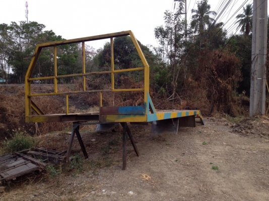 หางเทรนเลอร์ท้ายขึ้นแม็คโค เดิมใส่มิตซูรางหน้า5เสียบร้อย. สภาพสวยพร้อมใช้