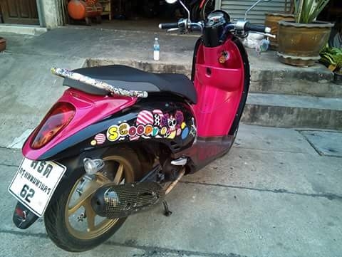 ขาย honda scoopy 110i กท62 ล้อแมกสีทอง 19,500