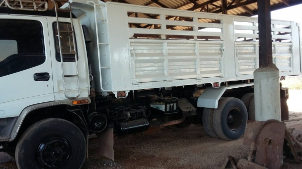 ขายรถบรรทุก 10 ล้อดัมพ์ ISUZU DECA 270 แรงม้าปี 2542 มีระบบลากพ่วง ราคา 1290000