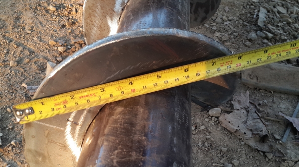 ดอกเจาะดินมาใหม่โต20ซม.ยาว4.5เมตร