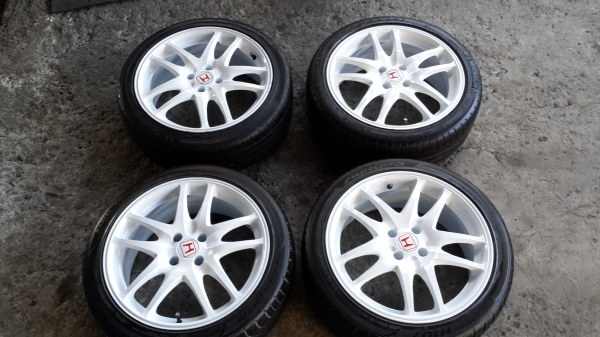 DC5 ขอบ 17 4รู100 สภาพดีมาก พร้อมยาง