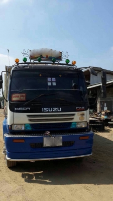 ขายดาวน์รถพ่วง 22 ล้อ 2 เพลา กระบะเหล็กดั้ม ISUZU 270 ปี.50 สะภาพสวย ราคา.650000 สนใจโทร