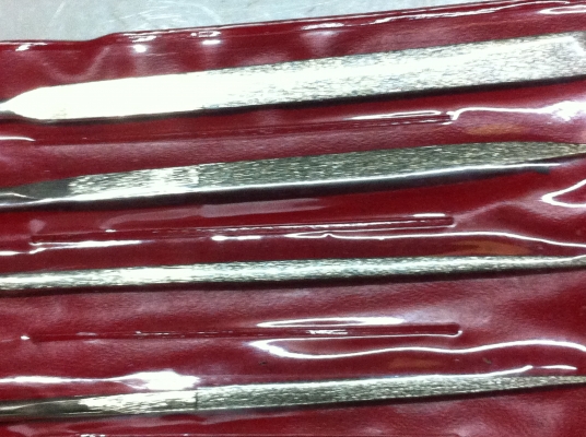 ชุดตะไบเพชร SOLO ขนาด 3*140*5 สำหรับแต่งชิ้นงานที่แข็งๆ(มี 3 ชุด)