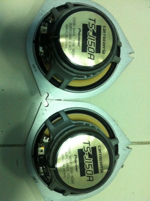 Pioneer TS-J150A 120W โครงหล่อ 6นิ้ว 2ทาง สภาพสวย มือ2 ญี่ปุ่น