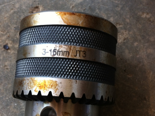 หัวจับดอกสว่าน OKURA ขนาดใหญ่จับดอกได้ 3- 16 มม.ของใหม่ยังไม่ได้ใช้งาน