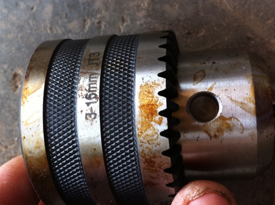 หัวจับดอกสว่าน OKURA ขนาดใหญ่จับดอกได้ 3- 16 มม.ของใหม่ยังไม่ได้ใช้งาน