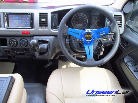 TOYOTA ปี 2011 รุ่น HIACE สี ขาว โฉม COMMUTER เกียร์ MT เครื่องยนต์ เบนซิน NGV แต่ง วีไอพี เต็มๆ ล้นๆ ราคา 778,000 บาท โทร 0922726669 คุณตันหยงค่ะ ดูแลการจัดไฟแนนซ์