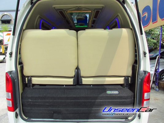 TOYOTA ปี 2011 รุ่น HIACE สี ขาว โฉม COMMUTER เกียร์ MT เครื่องยนต์ เบนซิน NGV แต่ง วีไอพี เต็มๆ ล้นๆ ราคา 778,000 บาท โทร 0922726669 คุณตันหยงค่ะ ดูแลการจัดไฟแนนซ์