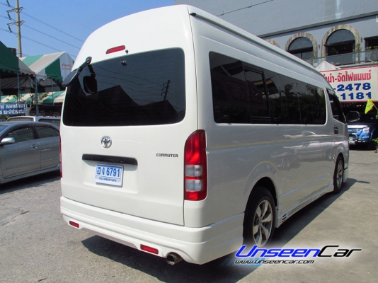 TOYOTA ปี 2007 รุ่น HIACE สี ขาว โฉม COMMUTER เกียร์ MT เครื่องยนต์ เบนซิน NGV ราคา 590,000 บาท โทร สอบถาม คุณตันหยง 0922726669ค่ะ