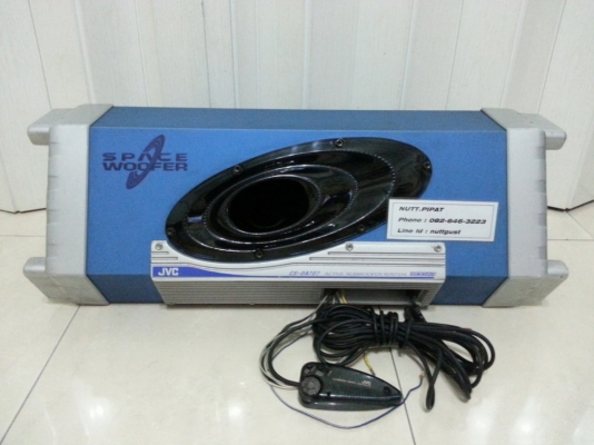 Subwoofer JVC (CS-DA707) พร้อมรีโมท มือ2ญี่ปุ่น