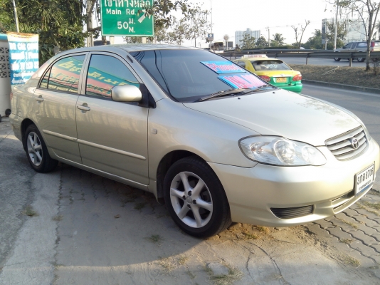 TOYOTA - COROLLA - ALTIS 1.6  VVTi AT ปี2001 สีน้ำตาล เกียร์อัตโนมัติ เครื่องเบนซิน 1600cc