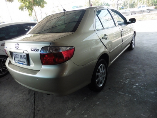 TOYOTA - VIOS - 1.5  VVTi AT ปี2003 สีทอง เกียร์อัตโนมัติ เครื่องเบนซิน 1500cc
