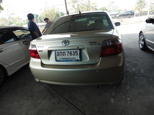 TOYOTA - VIOS - 1.5  VVTi AT ปี2003 สีทอง เกียร์อัตโนมัติ เครื่องเบนซิน 1500cc