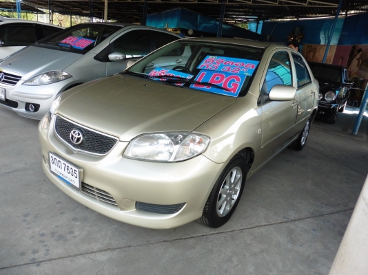 TOYOTA - VIOS - 1.5  VVTi AT ปี2003 สีทอง เกียร์อัตโนมัติ เครื่องเบนซิน 1500cc