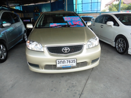 TOYOTA - VIOS - 1.5  VVTi AT ปี2003 สีทอง เกียร์อัตโนมัติ เครื่องเบนซิน 1500cc