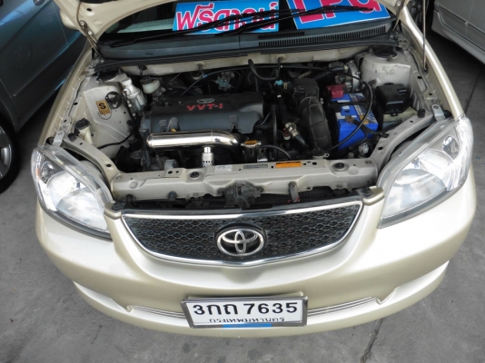 TOYOTA - VIOS - 1.5  VVTi AT ปี2003 สีทอง เกียร์อัตโนมัติ เครื่องเบนซิน 1500cc