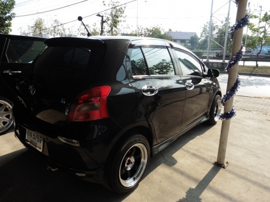 TOYOTA - YARIS - 1.5 AT ปี2006 สีดำ เกียร์อัตโนมัติ เครื่องเบนซิน 1500cc TOYOTA - YARIS - 1.5 AT ปี2006 สีดำ เกียร์อัตโนมัติ เครื่องเบนซิน 1500cc