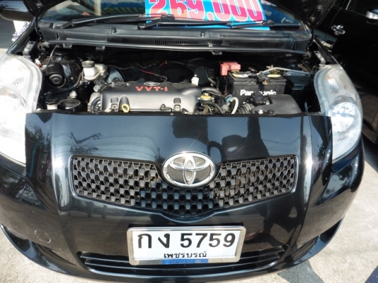 TOYOTA - YARIS - 1.5 AT ปี2006 สีดำ เกียร์อัตโนมัติ เครื่องเบนซิน 1500cc TOYOTA - YARIS - 1.5 AT ปี2006 สีดำ เกียร์อัตโนมัติ เครื่องเบนซิน 1500cc