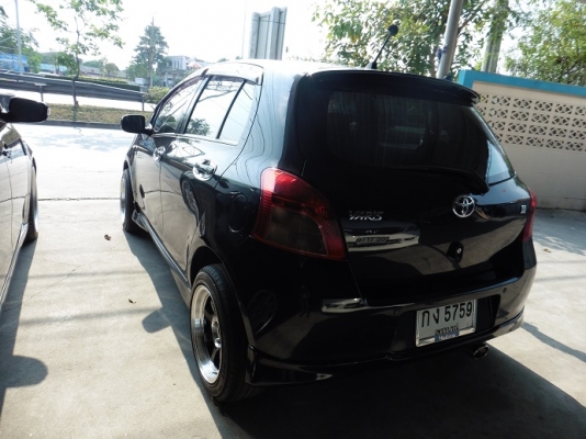 TOYOTA - YARIS - 1.5 AT ปี2006 สีดำ เกียร์อัตโนมัติ เครื่องเบนซิน 1500cc TOYOTA - YARIS - 1.5 AT ปี2006 สีดำ เกียร์อัตโนมัติ เครื่องเบนซิน 1500cc