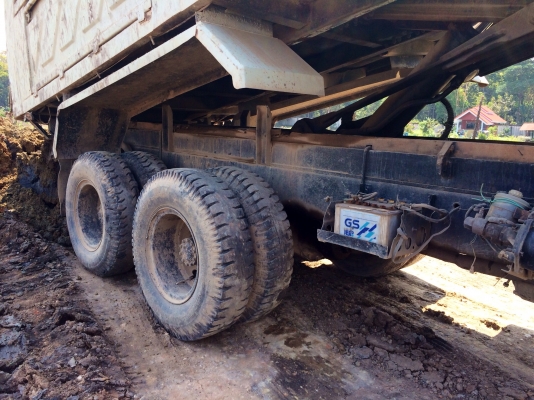 ขายด่วน รถสิบล้อสองเพลาดั้มพ์  HINO  FM 3H  195 พร้อมใช้งาน