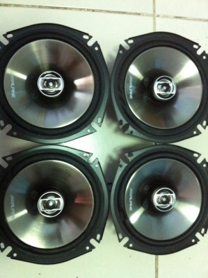 ชุดAlpine STL-17C 150W 6นิ้วครึ่ง  2ทาง หน้า หลัง 4 ดอก มือ2 ญี่ปุ่น