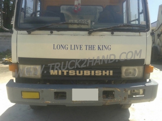 รถบรรทุกขยะอัดท้าย 6 ล้อ ยี่ห้อ MITSUBISHI FUSO ปีจดทะเบียน 2539