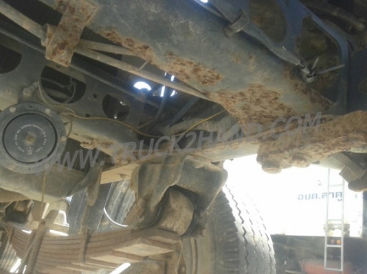 รถบรรทุกขยะอัดท้าย 6 ล้อ ยี่ห้อ MITSUBISHI FUSO ปีจดทะเบียน 2539