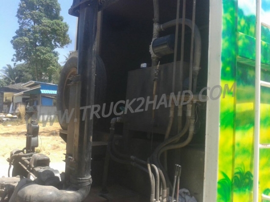 รถบรรทุกขยะอัดท้าย 6 ล้อ ยี่ห้อ MITSUBISHI FUSO ปีจดทะเบียน 2539