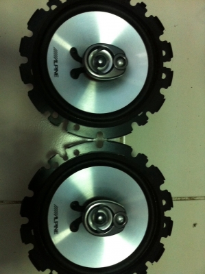 Alpine STE-163A 120W 6นิ้วครึ่ง 3ทาง มือ2 ญี่ปุ่น