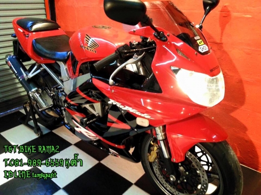 T&amp;T BIKE RAMA2 ขายด่วนเพียง 179000HONDA CBR929 ปี2003 ทะเบียนโอนขนส่ง ภาษี พรบ.58