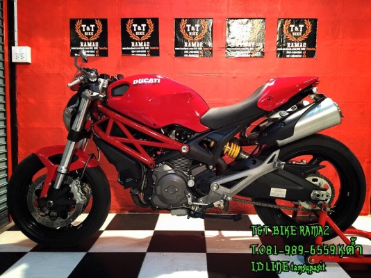 T&amp;T BIKE RAMA2 จัดมาให้อีกคันตามคำขอDUCATI M795 ปี2013 ABSราคาเพียง 289000