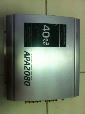 ADDZEST APA2080 2CH 40W*2 วัตต์เต็ม ขับซับได้ มือ2 ญี่ปุ่น