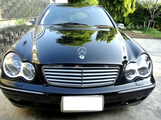 2003BENZ C180 2.0Elegance มือเดียวป้ายแดง ออกDaimlerChrysler ประเทศไทย