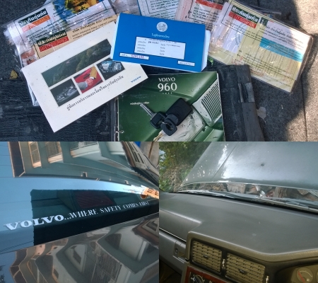 ขาย Volvo 960 3.0ตัวTop มือเดียวสีเทา ABS Airbagเบาะไฟฟ้าไม่แก๊ส เครื่อง+เกียร์+ช่วงล่างพร้อมใช้